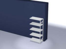 hofe Push-in system shelving in standard to heavy-duty design
