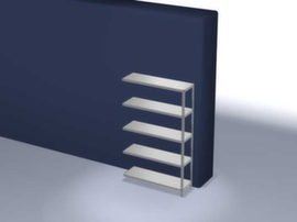 hofe Extendable boltless shelving with up to 350 kg shelf load