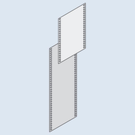 hofe Solid sheet metal wall