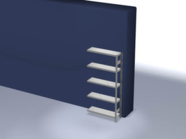 hofe Crossbeam shelving with shelf load up to 330 kg