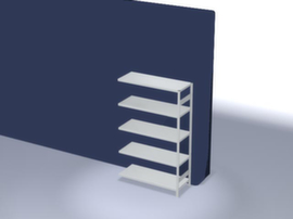 hofe Crossbeam shelving with shelf load up to 330 kg