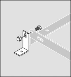 Floor mounting for bicycle stands