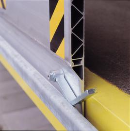 Galvanized running rail for bascule bridge