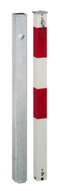 Locking post, height 900 mm, For setting in concrete