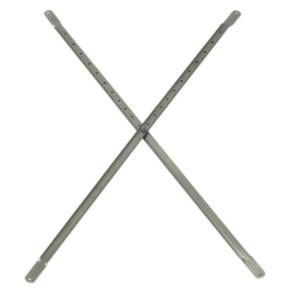 Hupfer Diagonal bracing for boltless shelving