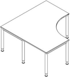 Free-form desk RQ60