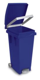 Mobile pedal bin with 80 l capacity