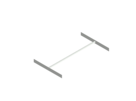 hofe Clothes rail for plug-in shelving