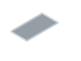 hofe Tray shelf for system shelving