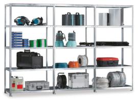 META Bolted shelving FIX with shelf load up to 230 kg