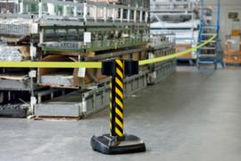 Post-and-belt system Store Trac Double