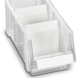 Treston Cross divider for transparent open-fronted storage bins