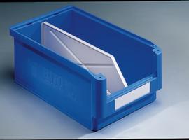 BITO Longitudinal divider for open fronted storage bins