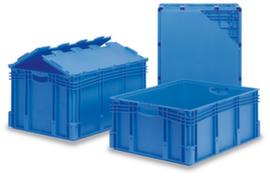 BITO Large-volume Euronorm stacking container with double base