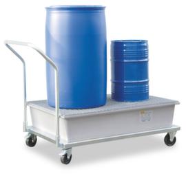 Cemo Mobile sump tray made of GRP