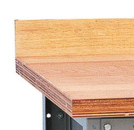 Roll-off strip for workbench