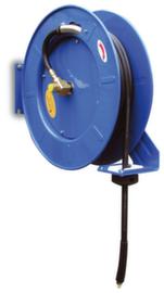 Open metal hose reel