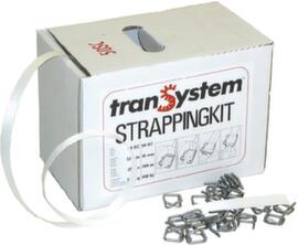 Strapping set Eco in dispenser box