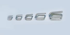 Galvanized metal clamps