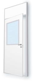 MDS Raumsysteme Inspection window door for Multipurpose room, width 936 mm