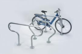 Bicycle leaning bracket