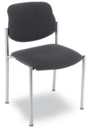 Visitor chair with upholstery