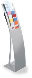 Brochure stand Varia, 7 Shelves, frame silver