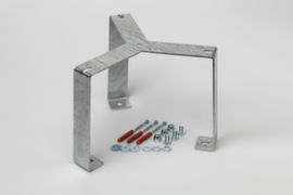 VAR Floor mounting for waste garbage cans