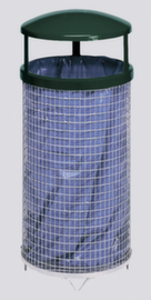 VAR Wire mesh litter garbage can DK 02