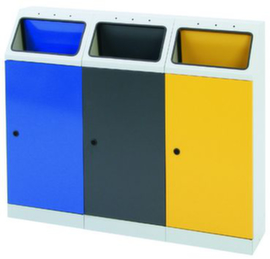 stumpf Self-extinguishing waste collection station FP 45, 3 x 45 l