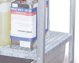 Cemo Steel grating for sump tray