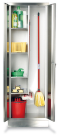 Cleaning materials cupboard