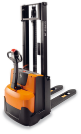 Toyota BT electric pallet truck with duplex telescopic mast