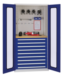 Kappes Workshop cabinet RasterPlan® with workbench top, 9 Drawer(s)