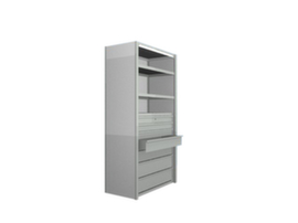 hofe Drawer unit for Plug-in shelf, height x depth 1025 x 438 mm