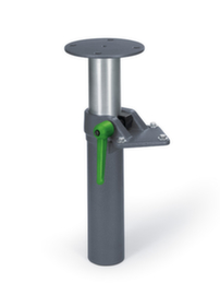 Height adjustment device for vice