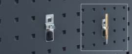 bott Simple tool clamp for perforated walls