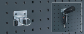 bott Round holder for perforated panels