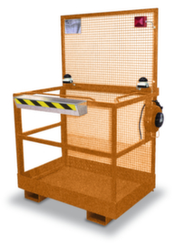 Bauer Work platform with push-button switch