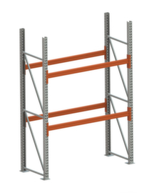 META Pallet rack MULTIPAL for 3 pallets, 1825 mm wide, 3 storage levels