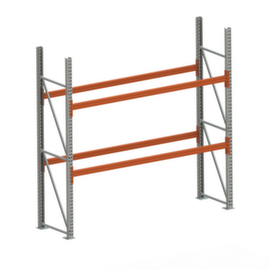 META Pallet rack MULTIPAL for 6 pallets, 2870 mm wide, 3 storage levels