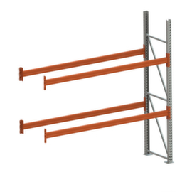 META Pallet rack MULTIPAL for 6 pallets, 2785 mm wide, 3 storage levels