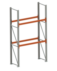 META Pallet rack MULTIPAL for 3 pallets, 1825 mm wide, 3 storage levels