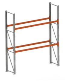 META Pallet rack MULTIPAL for 6 pallets, 2870 mm wide, 3 storage levels