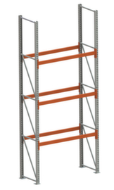 META Pallet rack MULTIPAL for 4 pallets, 1825 mm wide, 4 storage levels