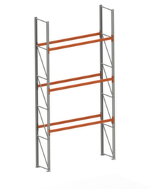 META Pallet rack MULTIPAL for 8 pallets, 2870 mm wide, 4 storage levels