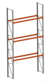 META Pallet rack MULTIPAL for 8 pallets, 2870 mm wide, 4 storage levels