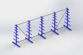 META Universal cantilever rack Atlas ST