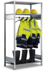 Wardrobe plug-in shelving