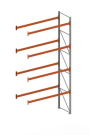 META Pallet rack MULTIPAL for 15 pallets, 2785 mm wide, 5 storage levels